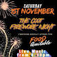The Coot’s Firework Night event image