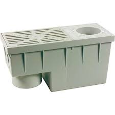 Caisse De Decantation D Eau De Pluis Pour Tuyaux 75 110 Mm 380x155x200 Mm Vertical Dn