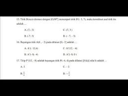 We did not find results for: Pembahasan Soal Soal Transformasi Geometri Request Via Telegram Matematika Smp Youtube