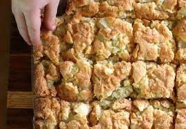 Apple Slice Recipe Ingredients 2 Cups Self Raising Flour 1 Cup Sugar 3 Apples Peeled Cored And Diced Slices Recipes Apple Recipes Healthy Apple Slice Recipe