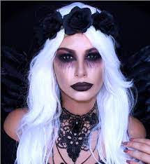 Check out these angel halloween makeup ideas and enjoy! Zombie Make Up Ideas Dark Halloween Makeup Angel Halloween Makeup Halloween Makeup Scary
