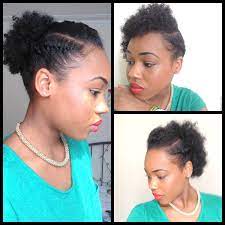 Quick & easy natural hairstyles for black women | natural hairstyles protective styles. Quick Updos For Short Hair Black Hair