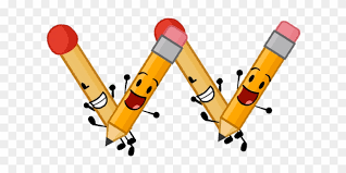 3 pens ran out of ink and died and 6 pencils snapped in half. Image Pencil And Match Wpng Battle For Dream Island Battle For Dream Island Pencil And Match Free Transparent Png Clipart Images Download
