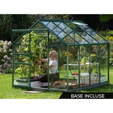 Serre De Jardin En Verre Venus 5 M Base Taille Taille Unique Maison Verte Serre Bricolage Serre Jardin