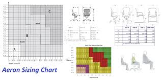 Size Chart Herman Miller Aeron Desk Chairs And Parts At