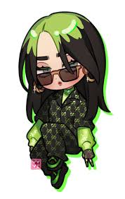 Billie Eilish Stickers Girls Cartoon Art Cute Cartoon Wallpapers Billie Eilish