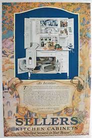1920 sellers kitchen cabinet ad ~ an