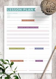 We've pulled togethe the best lesson plan example for every subject. Lesson Plan Templates For Teachers Download Pdf