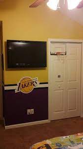 Lakers Room Basketball Room Sport Bedroom Room