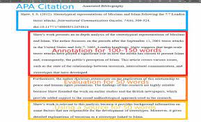It seems like a lot of work, but it's worth it. Apa Annotated Bibliography Example For An Article Website And Book
