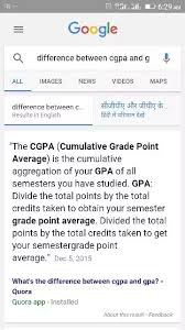 Cgpa stands for the cumulative grade point average grading system. What S The Difference Between Cgpa And Gpa Quora