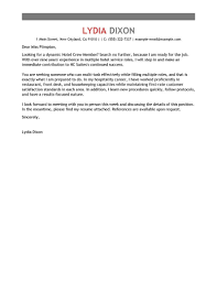 We did not find results for: Crew Member Cover Letter Examples Hospitality Livecareer