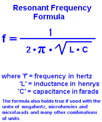 Resonant Frequency Calculator Electronic Engineering Electrical Engineering Electronics Basics
