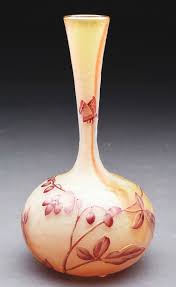 Daum Nancy Cameo Enamel Bryony Vase Daum Art Day Art Decor