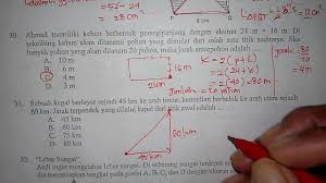 Pembahasan Soal Un Matematika Smp 2016 No 29 32 Youtube