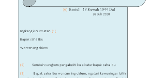 Contoh surat pribadi singkat untuk sahabat sekaligus saudara. Contoh Surat Kepada Orang Tua Dalam Bahasa Jawa Contoh Surat