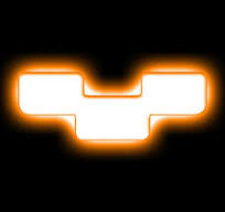 Universal Illuminated LED Letter Badges Amber Individual Letters Custom  Emblem - Matte White / A