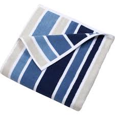 2pcs striped pattern face towel & bath towel set. Martex Kendrick Mineral Oversized Striped Bath Towel Bath Towels Household Shop The Exchange