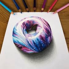 4 118 Likes 324 Comments Helena Hln Art On Instagram Already Posting My Donut Drawing This Was My First Try To Make Donut Drawing Drawings Artwork