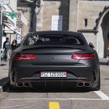 Brabus S63 Coupe Photo By Srs Swissrichstreets Blacklist Mercedes S63 Brabus Sports Cars Luxury Super Cars Motor Car