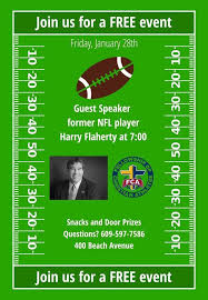 Former NFL Player and Fellowship of Christian Athletes President Harry  Flaherty to Speak at Manahawkin Baptist Church