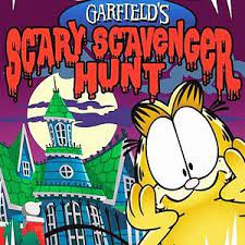 Garfield S Scary Scavenger Hunt Friv Games Scary Scavenger Hunt Scavenger Hunt Garfield