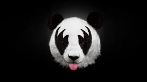 3840x2160 Panda 4k Desktop Background Wallpaper Hd Panda Wallpapers Typography Artwork Cute Disney Wallpaper