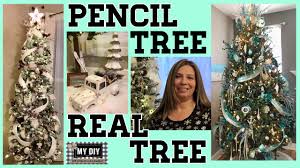 See more ideas about pencil trees, christmas, pencil christmas tree. Pencil Christmas Tree Decorating How To Put A Ribbon On A Real Christmas Tree 2 Trees Youtube