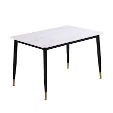 Australia's largest site of marble coffee tables from stores and wholesalers in sydney, melbourne, brisbane and across australia. Dining Table Legs Steel Top Coffee Faux Marble Modern Industrial Metal White Bay Online Australia