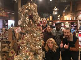 Christmas crackers are festive table decorations that make a snapping sound when pulled open, and often contain a small gift and a joke. Pentatonix On Twitter Had A Little Fun Rockin Around The Christmas Tree At Crackerbarrel In Marietta Ga Https T Co Jmnhmkqcoe