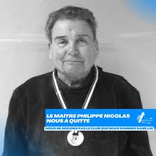🕊️ Le maître NICOLAS nous a quitté. C'est avec le cœur lourd que je vous  écris ce mail... J'ai le regret de vous annoncer le décès aujourd'hui d'une  figure emblématique de notre