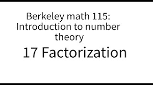 Image result for Science Math Number Theory Factoring Tables