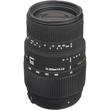 Sigma 70 300mm F 4 5 6 Dg Macro Lens For Nikon F