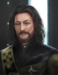 Se si tratta di Alaric Ward (in base alla fascia) appare piuttosto smagrito  in "Solo Occhi di IlKhan". Quanti corvi pensi che mangerà quando si renderà  conto che creare una Lega Stellare