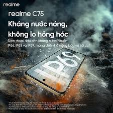 realme C75 ra mắt tại Việt Nam: Độ bền ấn tượng, thiết kế thời trang