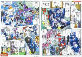 Scans of Transformers Legends ladybots pack-in comics, by Hayato Sakamoto  – @eabevella on Tumblr