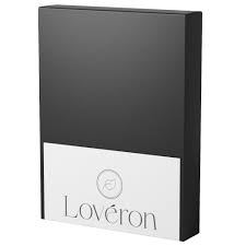 Lovéron - Katoen - Hoeslaken - Eenpersoons - 90x200 cm - Antraciet - Ekstero