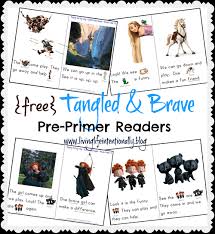 Printable Tangled Brave Sight Word Readers