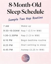 8-Month-Old Sleep Schedule