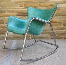 Gotcha Modern Vintage Lawrence Peabody Fiberglass Wingback Rocking Chair By Selig Wingback Rocking Chair Rocking Chair Chair