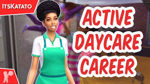 The sims 4 preschool mod, which is formally created by kawaiistacie mods for your toddler sims.this mod helps your toddler to improve their skills and character . Sims 4 Daycare Career Mod Jobs Ecityworks