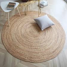 Similar to sisal rugs, seagrass rugs contain plant fibers rather than wool or synthetics. Custom Round Brown Woven Seagrass Rug Straw Floor Mats Rugs Etsy