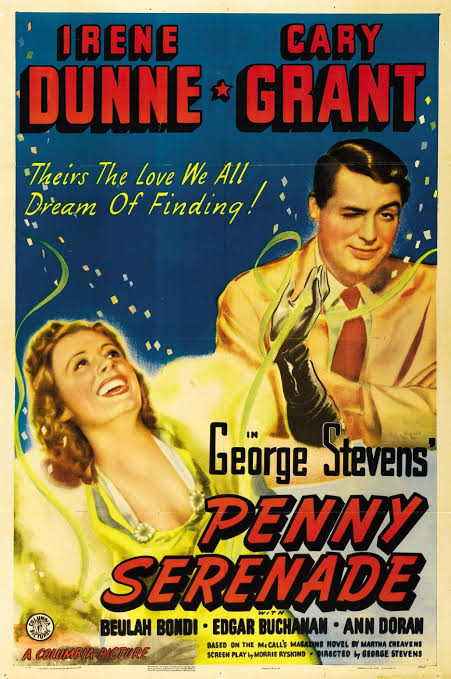 Penny Serenade movie poster (1941)