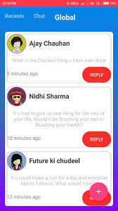 ★ you can talk about various topics through text. Chat Talk To Strangers