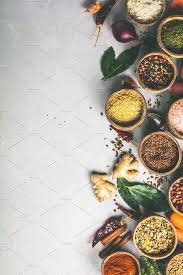 Healthy Ingredients And Spices On Ru Ingredients Photography Food Photography Background Spices Photography