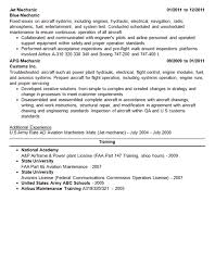 You will have to customise this example if you are going to use for your job applications. Aircraft Mechanic Resume Example Airplane Maintenance