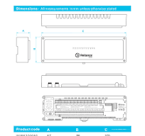 Reliance 8 Zone Wired Wiring Centre 240V