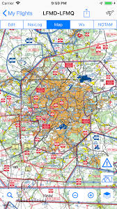 France Paris Area Regional Sia Vfr Map 2019 500k