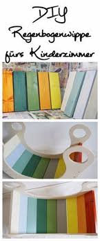 Eine Regenbogenwippe Bauen Diy Von Schwesternliebe Wir Ideen Zum Selbermachen Fur Kinder Wippe Kinder Zimmer