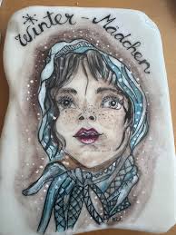 Rockpainting of Today ❄️🩵